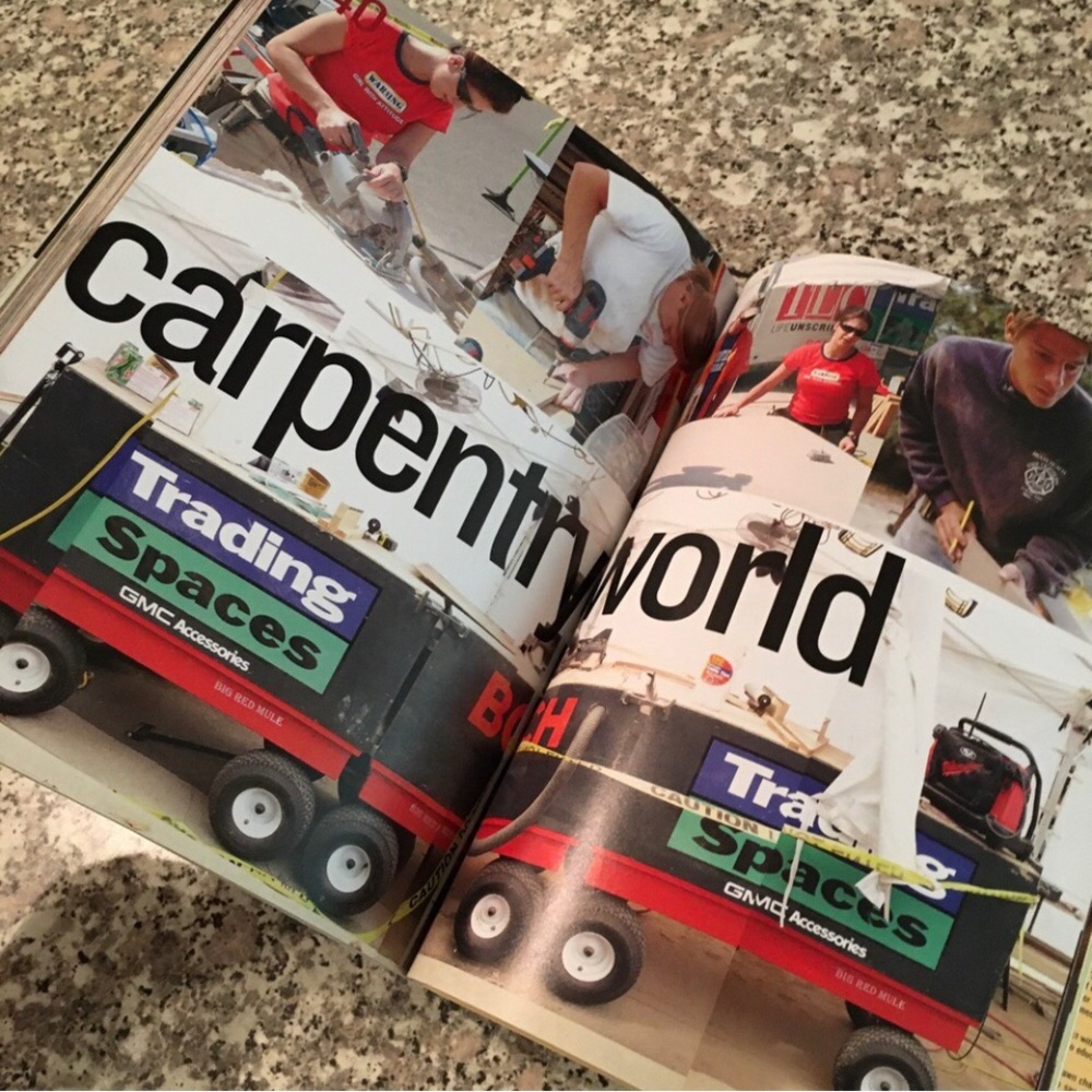 TLC book Trading Spaces Behind the Scenes decorating tips tricks bios paperback - Picture 4 of 11